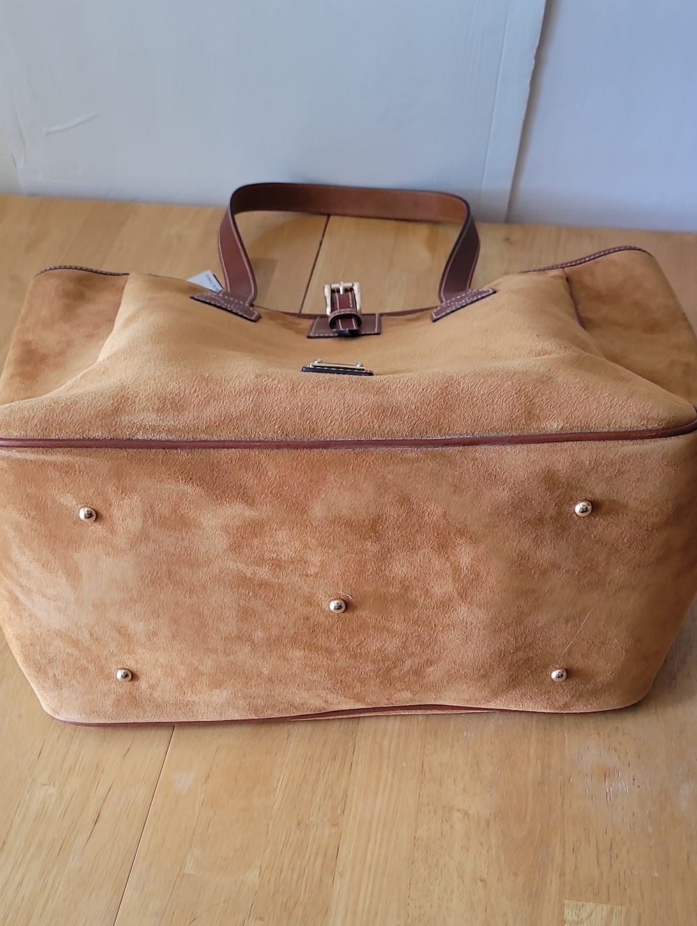 Dooney & Bourke Archives 1997 Suede Large Tote - Picture 8 of 16